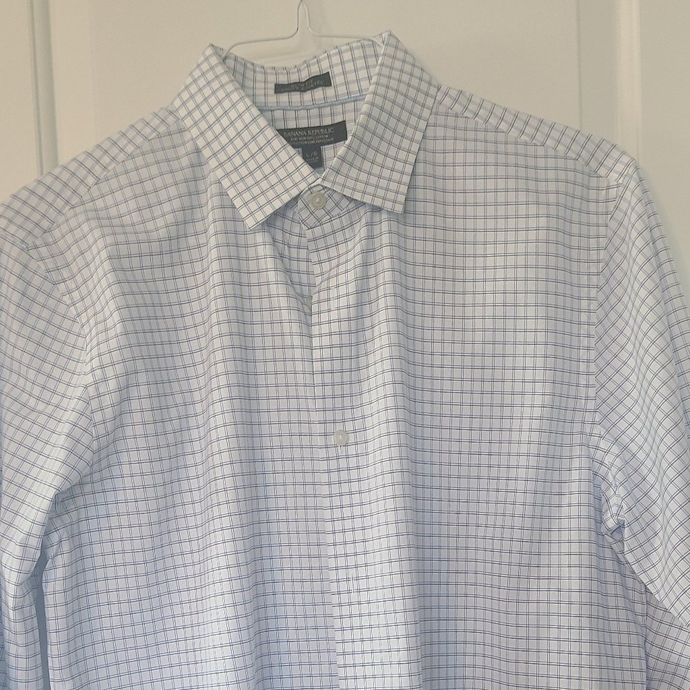 Men's Banana Republic Slim-Fit Button Up